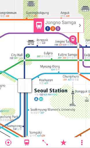 Seoul Rail Map 1