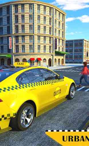 Simulateur de chauffeur de taxi urbain: jeux 2