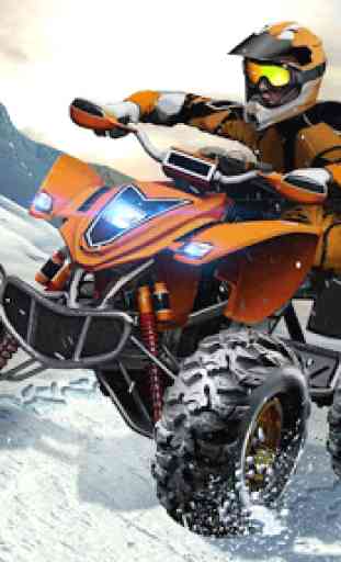 Snow ATV Driving Simulator 3D 3