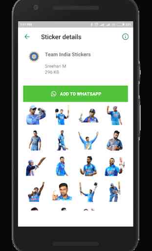 Sports Stickers - Cricket and Football Stickers 4