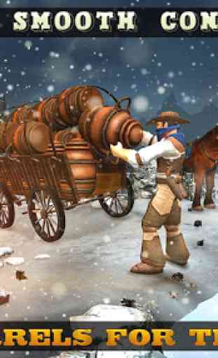 Superheroes Snow Buggy Horse Transport 3