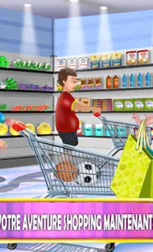 supermarché magasinage espèces: jeux de caisse 3
