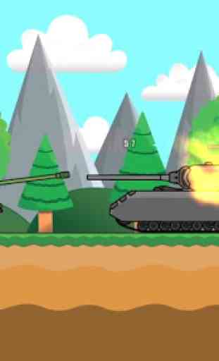Tank Attack 2 | Réservoirs 2D | Batailles de chars 2
