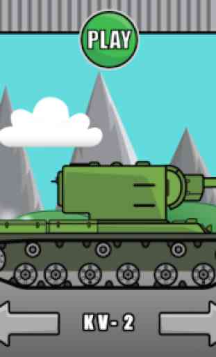 Tank Attack 2 | Réservoirs 2D | Batailles de chars 3