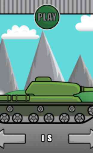 Tank Attack 2 | Réservoirs 2D | Batailles de chars 4