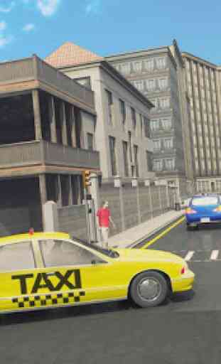Ville Taxi Taxi Chauffeur - Voiture Conduite Jeu 3