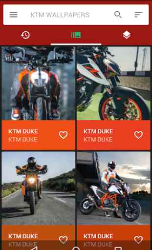 Wallpapers for KTM 1
