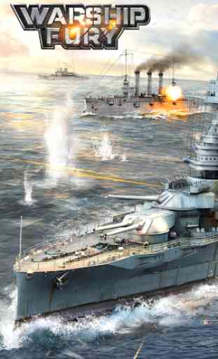Warship Fury-Le meilleur jeu de guerre navale 1
