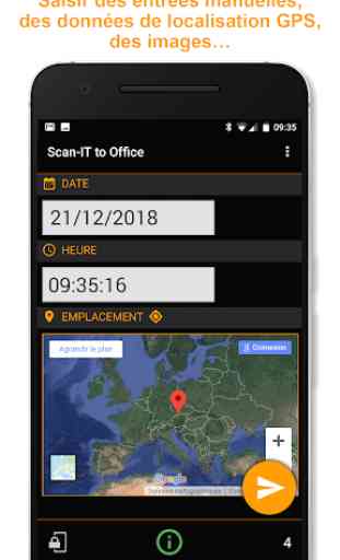 Acquisition de données mobiles - Scan-IT to Office 4