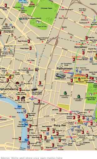 Bangkok Metro, Train, Bus, Tour Map Offline 4