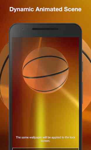 Basketball Fond d'écran Animé 2