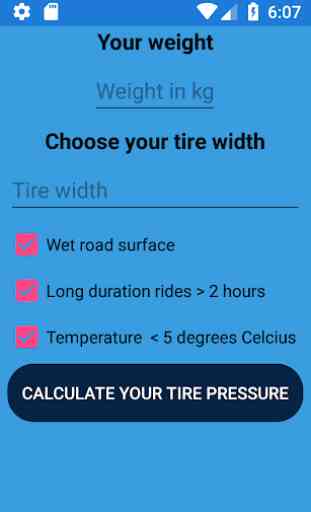 Bike tire pressure calculator 4