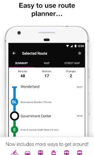 Boston T - MBTA Subway Map and Route Planner 2