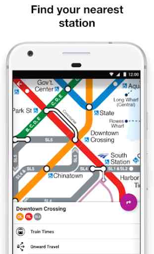 Boston T - MBTA Subway Map and Route Planner 4