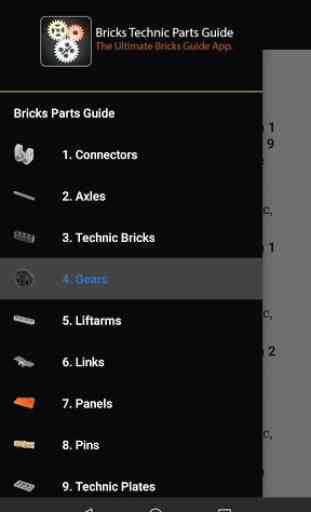 Bricks Technic Parts Guide 4