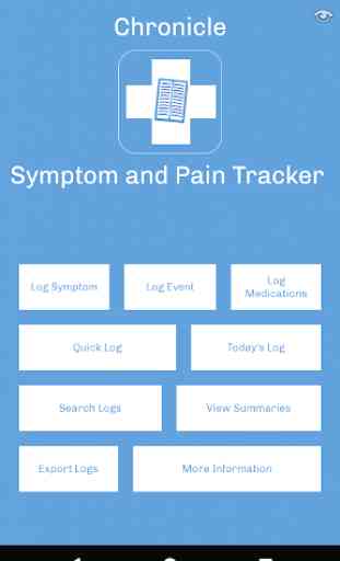 Chronicle: Chronic Symptom and Pain Tracker 1