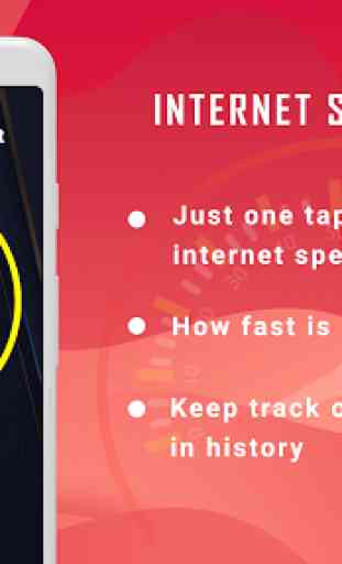 Compteur de vitesse Internet - WiFi, 4G Speed 2