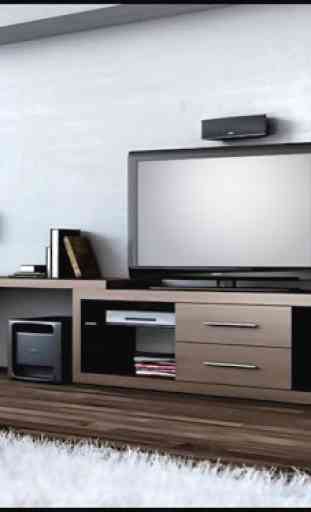 Conception de meuble TV moderne 1