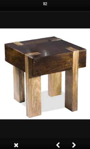 Conception de table en bois 3