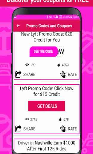Coupons Pour Ly-ft: Code Promo & Free Rides 101% 3