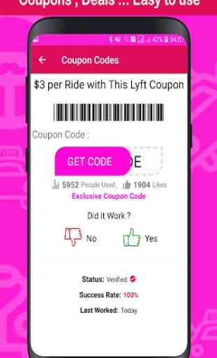 Coupons Pour Ly-ft: Code Promo & Free Rides 101% 4