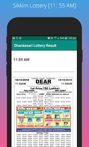 Dhankesari Lottery Result 3