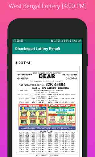 Dhankesari Lottery Result 4