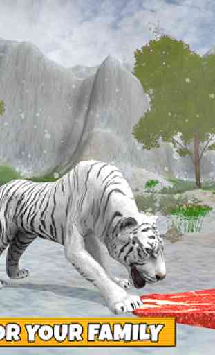 Famille du tigre des neiges 1