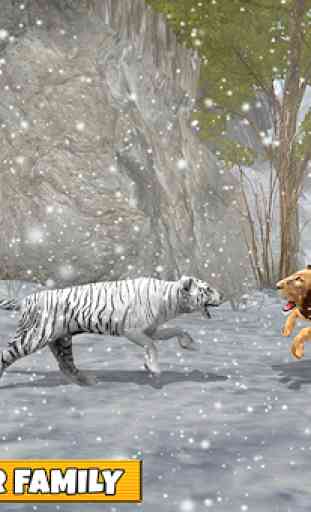 Famille du tigre des neiges 3