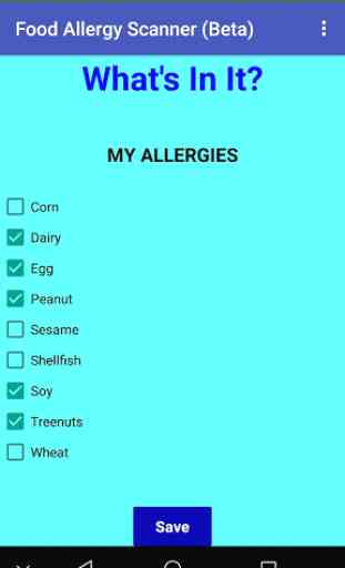 Food Allergy Scanner 2