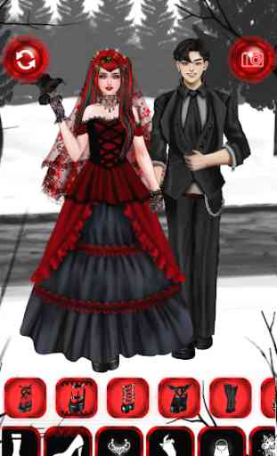 Goth Wedding - Gothic Bridal Makeover 1