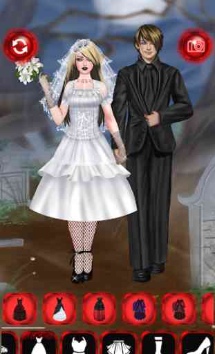 Goth Wedding - Gothic Bridal Makeover 2