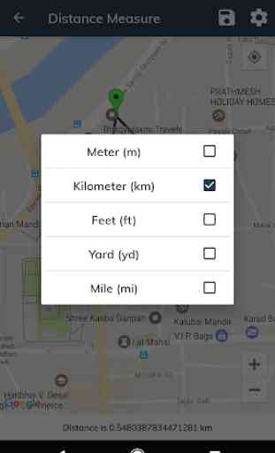 GPS Measure and Save Locations 4