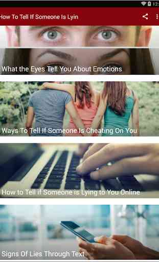 HOW TO TELL IF SOMEONE IS LYING 3