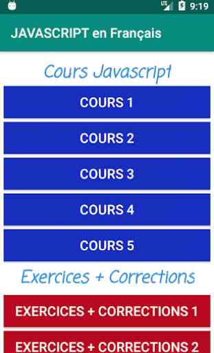 Javascript (Cours + Exercices + Corrections) 1