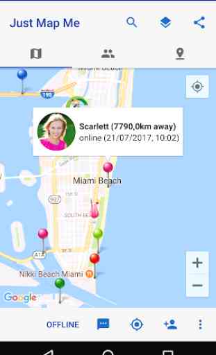 Just Map Me - Share your location in real-time 1