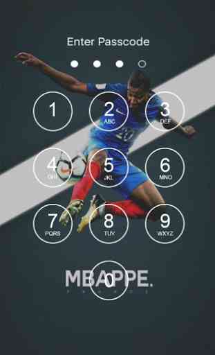 Kylian Mbappe Lock Screen 2