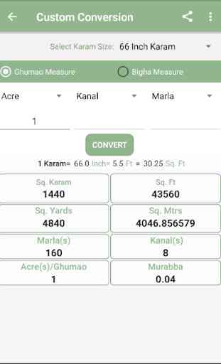 Land Area Calculator And Converter 4