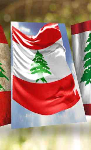 Lebanon Flag Wallpaper 1