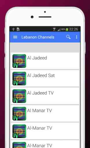 Lebanon Sat TV Info 2