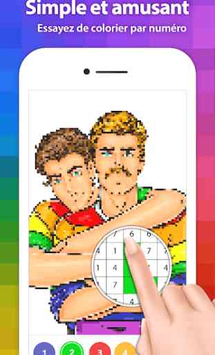 LGBT Peinture par Numero - Livre de Coloriage 2