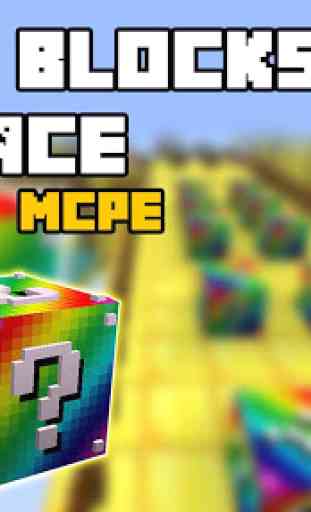 Lucky Block Race Maps for MCPE 2