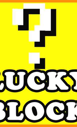 Lucky Blocks Race Mod for MCPE 1