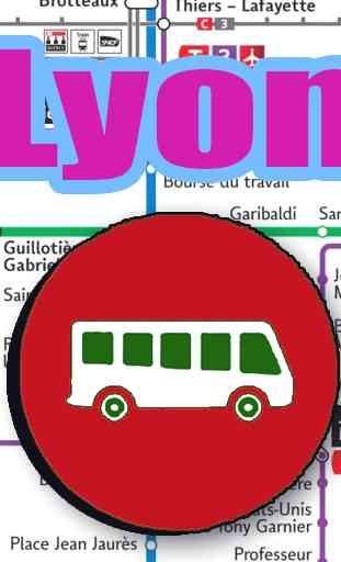 Lyon France Bus Map Offline 1