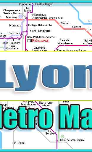 Lyon Metro Map Offline 1