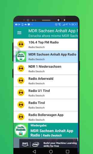 MDR Sachsen Anhalt App Radio Deutsch live 2