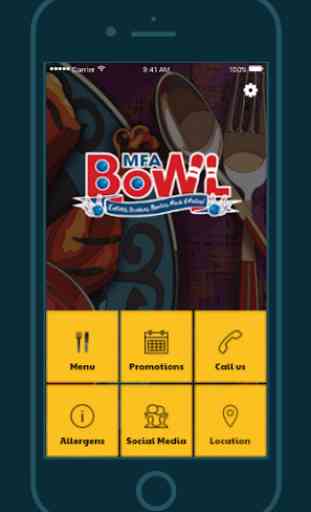 MFA Bowl - Food & Drink 1