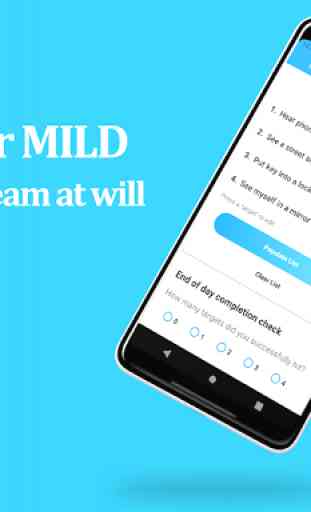 MILD Trainer: Lucid dreaming tool 1