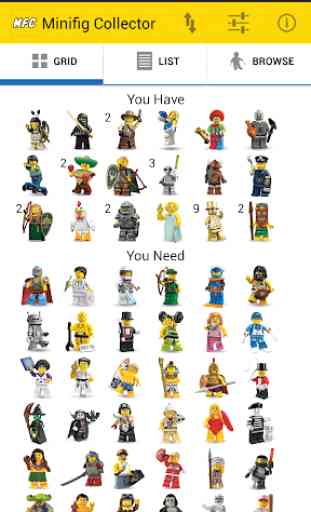 Minifig Collector for LEGO® 1