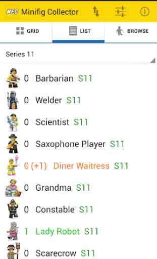 Minifig Collector for LEGO® 2